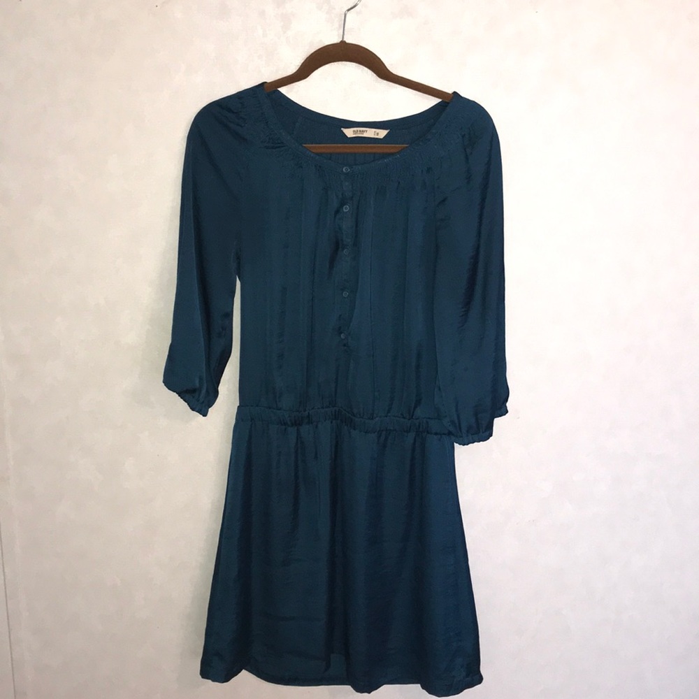 Teal (S) Old Navy dress (nursing friendly)